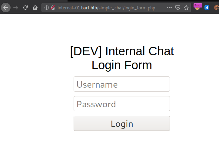 Dev Internal Chat